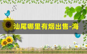 汕尾哪里有烟出售-海丰卖烟最全的店
