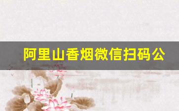 阿里山香烟微信扫码公众号-长白山烟微信积分平台