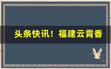 头条快讯！福建云霄香烟品牌大全图“垂髫之年”