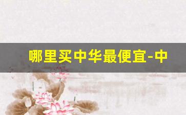 哪里买中华最便宜-中华哪里买划算