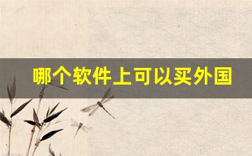 哪个软件上可以买外国烟-京东买外国烟怎么买