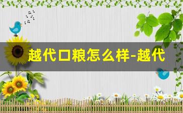 越代口粮怎么样-越代口粮在哪里拿货