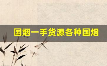 国烟一手货源各种国烟-2025年2月上海烟全部价目表
