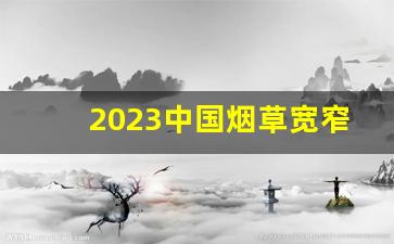 2023中国烟草宽窄价目表-中国细支烟草2024价目表